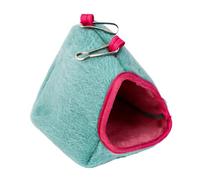Genérico Hamster Nest House - Semi Enclosed Hammock for Cage | ABS Acrylic with Scratch Resistant Fabric, Warm Bed, Compact Hanging Shelter, Creative Pet Accessory for Balcony