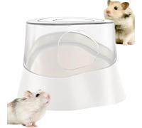 Genérico Hamster Sand Bath Container, Hamster Sand Bath Box, Hamster Bathroom, Hamster Shower and Digging Room, Easy To Clean Clear Lid Small Animal Bathroom & Digging Room For Lemming