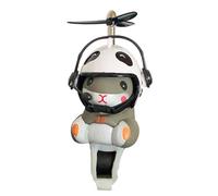Genérico Hamster Scooter Bell - Light-Up 5x4.5x9.5cm | Hamster Bicycle Horn, Squeeze Bike Bell, Portable Motorcycle Béll for Children's Scooter and Bicycle Play As A Pager