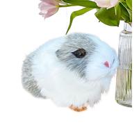 Genérico Hamster Stuffed Animal | Stuffed Hamster | Realistic Cute Soft Cuddle Doll For Dorm Bedroom Sofa Shelf Bedtime Birthday Christmas Kids | Soft Doll Cute Cuddle,Plush Animal Toy Hamsters Dolls