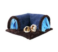 Genérico Hamster Tunnel - Detachable Playground with Privacy Drapes House | Indoor Exercise and Enrichment for Hamsters, Chinchillas, Gerbils | Sleeping, Playing, Boredom Relief