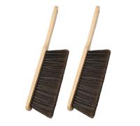 Genérico Hand Broom 36x6.8x3.5cm, Soft Bristle Cleaning Brush for Housekeeping, Dusting Brush for Bed, Sofa, Car, Furniture, Fireplace, Clothes, Couch, Desk, Quilt, Home Cleaning