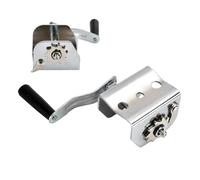 Genérico Hand Crank Tensioner - Cast Iron, 3.32x2.63x2.48in Badminton Net Tensioning Winch Resilient Metal Structure | Portable Form Factor Heavy-Duty Tightener, Sports Gear Pulley For Volleyball