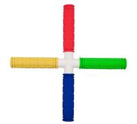 Genérico Hand-Eye Coordination Trainer, Reaction Training Stick, 11.81x11.81in Four-Head Design, Speed and Agility Exercise Equipment, Ideal for Athletes of All Ages