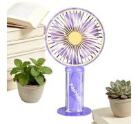 Genérico Hand Fan - 3 Speed Rechargeable Personal Fan, ABS