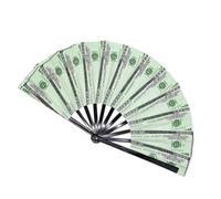 Genérico Hand Fan - Foldable Portable Dollar Shape Summer Prop