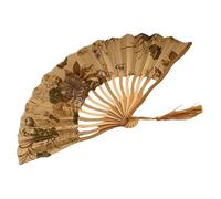 Genérico Hand Fan Foldable Vintage Folding Clacking Fan Handheld Summer Cooling Supplies for Hot Weather Travel Wedding Carnivals Music Festivals Outdoor Concerts and Daily Use