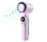 Genérico Hand Fan - Rechargeable Battery, Quiet, Lightweight Design