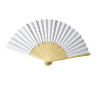Genérico Hand Fans For Women - Chinese Fans Handheld | Japanese Vintage Folding Hand Fan For Summer | 8 Inch Elegant Handheld Fan| Wood Keel Stylish For Dancing Weddings, fiestas, Travel, And