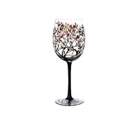Genérico Hand Painted Wine Glass - Four Seasons Tree Glassware | 450ml Painted Goblets | Art Wine Glasses, Crafted Glassware Accessories For Wines, Cocktails, Birthdays,Wedding,Valentines Day