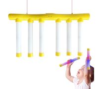 Genérico Hand Speed Game, Glowing Reaction Toy, 15.16x8.66 Inches, Dark Light Up Trainer, Hands Eye Coordination Booster, Fun Reflex Training for Kids, Sensory, Adults, Yellow and Blue