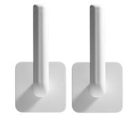 Generico Hand Towel Holder - 2.76x2.76x4.57in Wall Mounted Hand Towel Hanger | Adhesive Bathroom Towels Rings | No Drilling Toilet Paper Hanger Hardware for Closet Living Room Clothes Hats Rv Kitchen