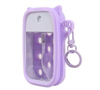 Generico Hand Wash Silicone Sleeve - Portable Tight Fit, Hand Wash Mist Holder Silicone Sleeve | 10.3x7.75x2.15cm For Women Girls Teens Girlfriend Travel Conmuting Dating School Backpack, morado,