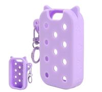 Genérico Hand Wash Silicone Sleeve - Stylish Portable Tight Fit, Mist Holder Silicone Sleeve | Travel Hanging Keychain For Women Girls Teens Girlfriend Commuting Dating School Backpack