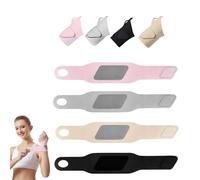 Genérico Handcrafted Adjustable Wrist Wraps - Elastic Compression Support with Thumb Loop | Versatile for Fitness, Work & Daily Use (4pcs)