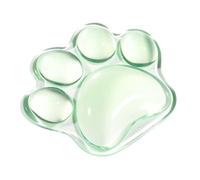 Genérico Handgelenkauflagekissen - Transparente Handgelenkstütze | Ergonomisches Polster In Katzenpfotenform Aus Silikon Für & Büro, Lindert Beschwerden Bei Mäusen, 12cm, 1 Stk.