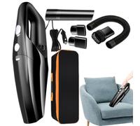 Genérico Handheld Car Vacuum - 9000PA 120W | Electric Air Duster Rechargeable Compact Auto Detailing Blower Tools | Cordless Mini Portable Vacuum Cleaner PC ABS 36000RPM High Power Compressed