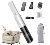 Genérico Handheld Car Vacuum Cordless, Multifunctional Car Vacuum, Portable Car Vacuum, High Power Car Vacuum, Multifunctional Portable Car Vacuum with High Power, Fast Charging, and Cordless Design