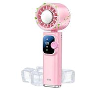 Genérico Handheld Fan | 199-Speed Low-Noise 4000mAh Rechargeable Foldable