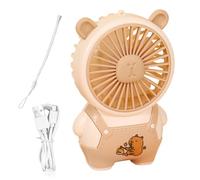 Genérico Handheld Fan, Electric USB Mini Cooling Device, Compact Quiet Portable Air Blower with USB Interface, Personal Breeze Tool for Camping, Hiking, Picnic, Home, Workplace, School Use