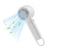 Genérico Handheld Fan - Matte ABS 1200mAh | 3 Speed USB Rechargeable Mini Fan, Quiet Conditioner AC Air Blower | Portable Personal Instant Chill Machine for Office Work Summer Travel Outdoor Camping