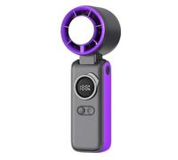 Genérico Handheld Fan Portable,5 Gear Adjustable 3600mAh Rechargeable - Personal Fan Portable, Ideal For Office Apartment Beach Vacation Hiking Backpacking Sports Outgoing Work Study