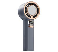 Genérico Handheld Fan, Portable Fan, 6.42x2.44x1.97in with Led Speed Adjustable, 3000mah Battery, Rechargeable Cooling Device for Vacation, Workplace, School, Home, Hiking, Beach, Camping,