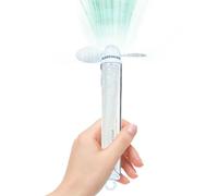 Genérico Handheld Fan - Rechargeable 300mAh Battery Fan, Electric Personal F́an, New Bamboo Dragonfly-style Handheld Mini F̀an For Fishing Work Outdoor Activities Backpacking Hiking Beach Picnic