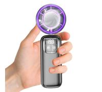 Genérico Handheld Fan Rechargeable | Foldable USB Rechargeable 199 Speeds | Portable Hand Held Fans | Women Men Kids Home Bedroom Office School Indoor Outdoor Travel Hiking