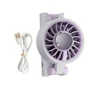 Genérico Handheld Fan - USB recargable Cooling Fan, Adjustable Travel Hand fans, Quiet operations | Enhances Comfort Ideal para interiores al aire libre Travel Hiking Camping Beach Running Home Gyms