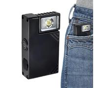 Genérico Handheld Led Torch - Rotatable Rechargeable Torches | Small Rechargeable Torch with Strong Magnet Base, Mini Flashlight with Bright Beam, Walking Light, Led Flashlight for Camping Hiking