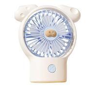 Genérico Handheld Mini Fan - 3-Speed Adjustable Cooling for Home Office School | Lightweight Rechargeable USB Portable Fan, Tilt Angle Design for Outdoor Travel Camping Beach Vacation Women Kids