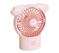 Genérico Handheld Mini Fan - 3-Speed Adjustable Cooling for Home Office School | Lightweight Rechargeable USB Portable Fan, Tilt Angle Design for Outdoor Travel Camping Beach Vacation Women Kids