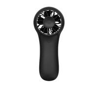 Genérico Handheld Mini Fan 3 Speeds Portable Low Noise USB Rechargeable