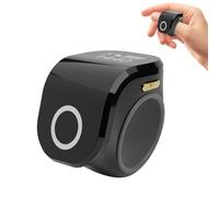 Genérico Handheld Number Click Machine- Rechargeable Digital Tally Device, Lightweight Lap Tracker | Electronic Finger Counter, Adjustable C Type Ring Design Smart Counting Tool For Sports Events