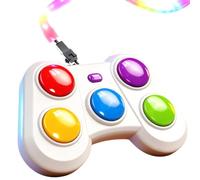 Genérico Handheld Pocket Game, Portable Sound and Light Rhythm Toy