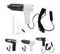 Genérico Handheld Vacuum Cleaner - Portable Dust Remover | 120W High Power Motor with 9000Pa Suction, Fast USB Charging Protection, Wired and Wireless Models, Lightweight 560g