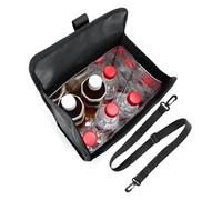 Genérico Handlebar Bag, Foldable Bike Storage, Thermal Insulation Performance, 7L Food Container, Insulated Beverage Holder, for Cycling Travel Fitness Snacks Drinks, 8.86x5.91x12.6 Inches