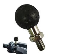 Genérico Handlebar Clamp Mount Base - Ball Clamp for Handlebar | Shock-Absorbing Heavy Duty Alloy Support for Smartphone, Action Camera, Cycling, Sport, Motorcycle, Bike, Outdoor Use