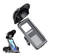 Genérico Handlebar Gadget Holder, Mobile Support Case for Motorcycle & Bicycle Holder with Sun Shade Cover, Perfect for Men, Women, Riding Scooters, Strollers, Travel and Outdoor Adventures