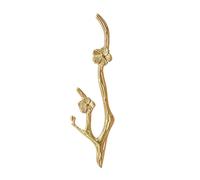 Generico Handles - Brass 15x4.2x2.5cm | Creative Branch Furniture Pull Handles Decorative Hardware for Dressers Cupboards Wardrobes Bookcases Drawers | for home dormitory hotel