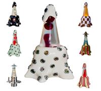 Genérico Handmade Glow Lava Lamp, Retro Style Lava Flow Decor,Artisan Magma Mood Night Liquid Light Decor for Focal Point Nightstands, Shelves,Home Bedroom,Office