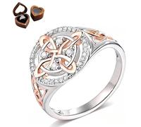 Genérico Handmade Witches Knot Ring, Witches Return-Knot Protection Ring, Valentine's Day Gift for Her (8)
