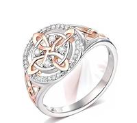 Genérico Handmade Witch's Return-Knot Protection Ring, Witches Knot Ring, Protect Your Loved Ones (7)