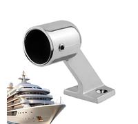 Genérico Handrail Bracket - 6.6x3x3.6cm Stainless Steel High Load Capacity Boat Railing Holder, Round Tube Base Marine Bracket For Kayak Canoe Boat Supplies Railing Support Hardware