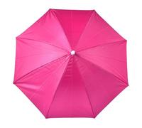 Genérico Hands Free Umbrella - Impermeable plegable paraguas | Ajustable Headwear With Outdoor Function, Polyester Cap With Fishing Golf Camping Use, Plegable Paraguas Hat For Beach Gardening, rosa y