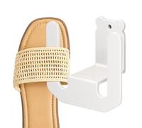 Genérico Hangable Shoe and Slipper Rack - 12 Inches Wall Mounted Drying Hook for Shoes and Slippers, Multi-Purpose Space Saver with Durable Hook Construction, Bedroom Bathroom Home Organizer