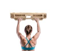 Genérico Hangboard Portátil, Tecla de Escalada - Tabla de Escalada de Madera | Barra de Tracción de Escalada de Tabla de Colgar de Madera Formación de Escalada de Diapasón de Madera