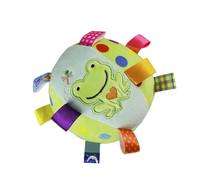 Genérico Hanging Dog Training Ball Toy - Squeaky Soft Cotton Stuffed, 16cm - Bells Built In Bungee Chew Toy For Puppy Interactive Play