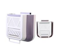 Genérico Hanging Kitchen Waste Bin - Space Saving Over Cabinet Door Trash Container for Home Use | Resin Hook Mounted with Garbage, Can for Dorm Apartment Bathroom Cleaning Convenience Organizer